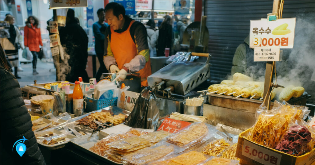 Iconic Delicacies In The Osaka Marketplace